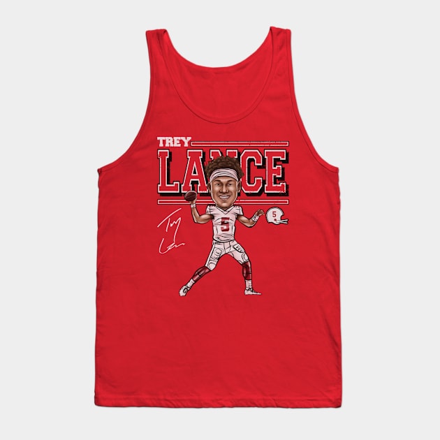 Trey Lance San Francisco Cartoon Tank Top by MASTER_SHAOLIN